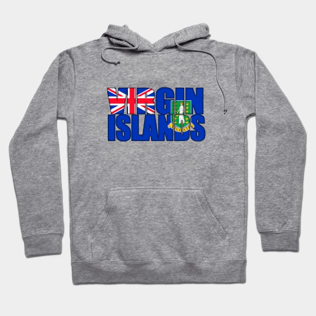 Virgin Islands Hoodie by SeattleDesignCompany